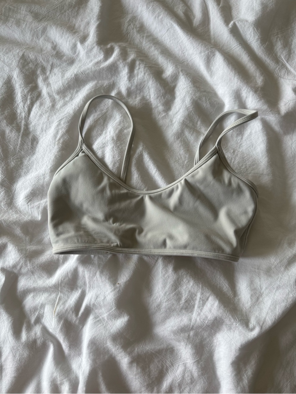 Csb Everyday Soft Scoop sports bra - white/cream